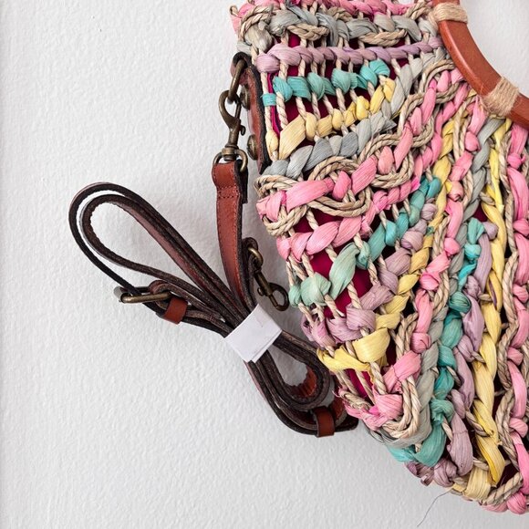 Patricia Nash Lesa Multicolor Straw Bag - Picture 4 of 8